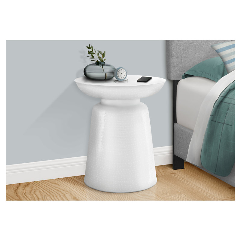Table d'appoint Modern, Blanc