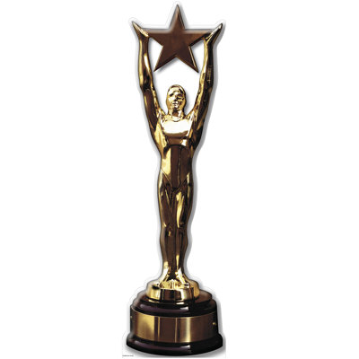 Star Award Cardboard Standup