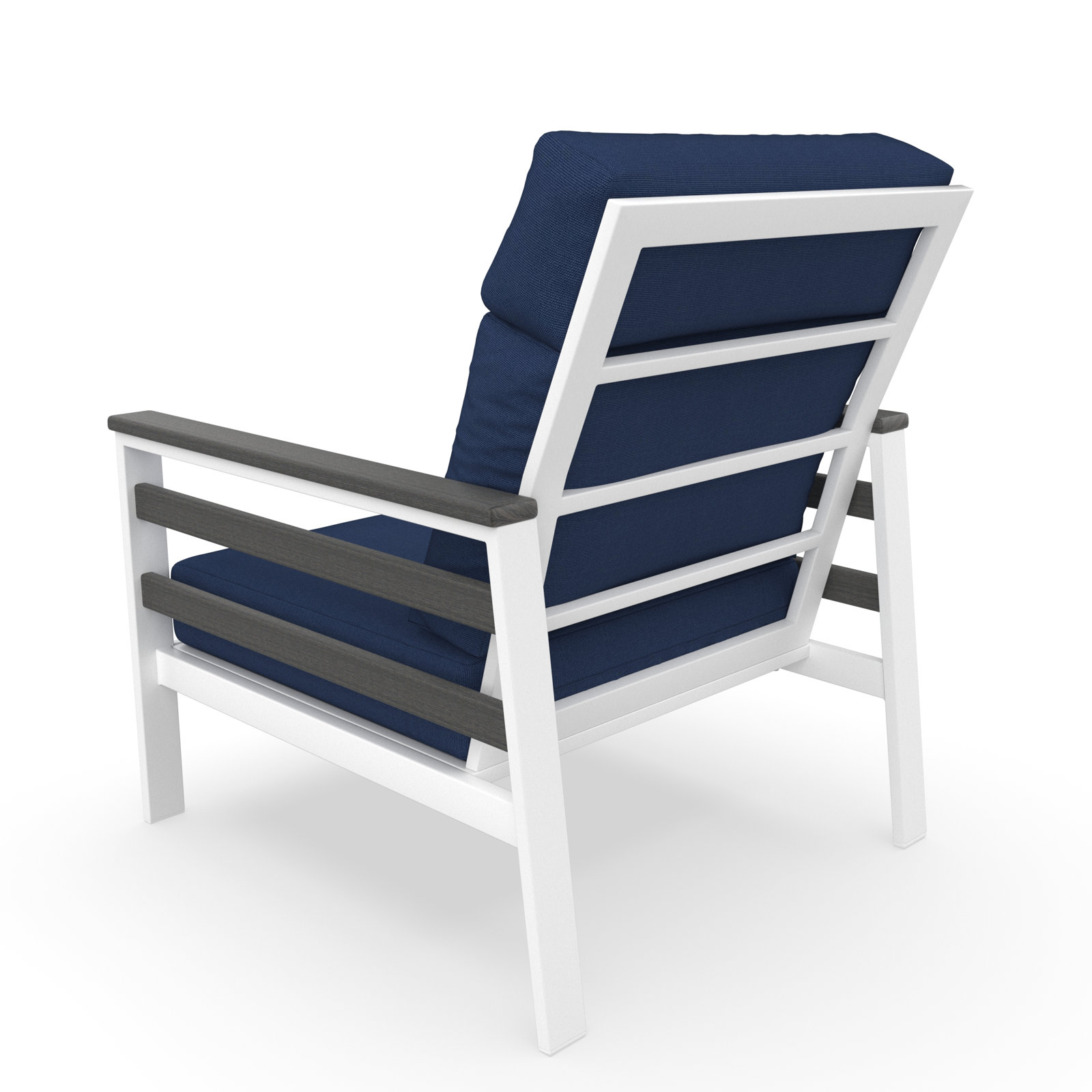 Townsend Sunbrella® Patio Lounge Chair, Canvas Navy
