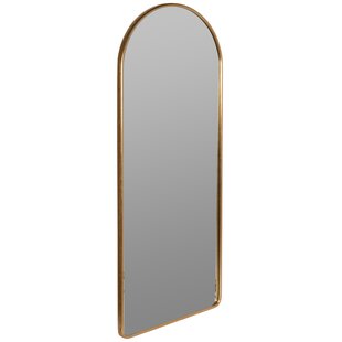 French Louis XVI Style Gold Frame Full Length Floor Mirror
