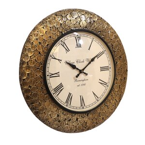 Lavish Touch Grae Clock