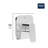 Cubeo 2-Way Diverter Trim