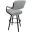 Tabouret de bar pivotant en métal 30 po sur base Warren-110808436-110808437-118571127