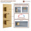Système de douche thermostatique 3 fonctions avec 6 jets corporels Herathena-87410440