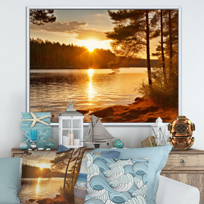 «Horizon's Embrace», reproduction sur toile