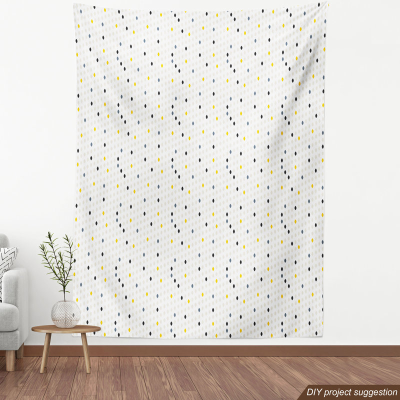 Tissu de chute de déchirement, H 36 po x l 58 po x P 1 po