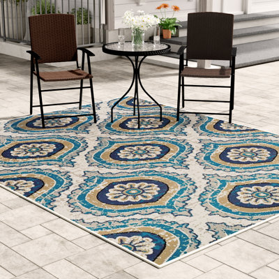 Mirko Geometric Indoor / Outdoor Rug