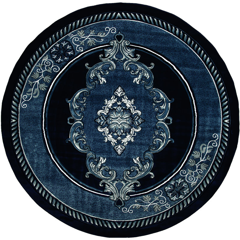 Josephus Geometric Indoor Rug, Round 7'10"