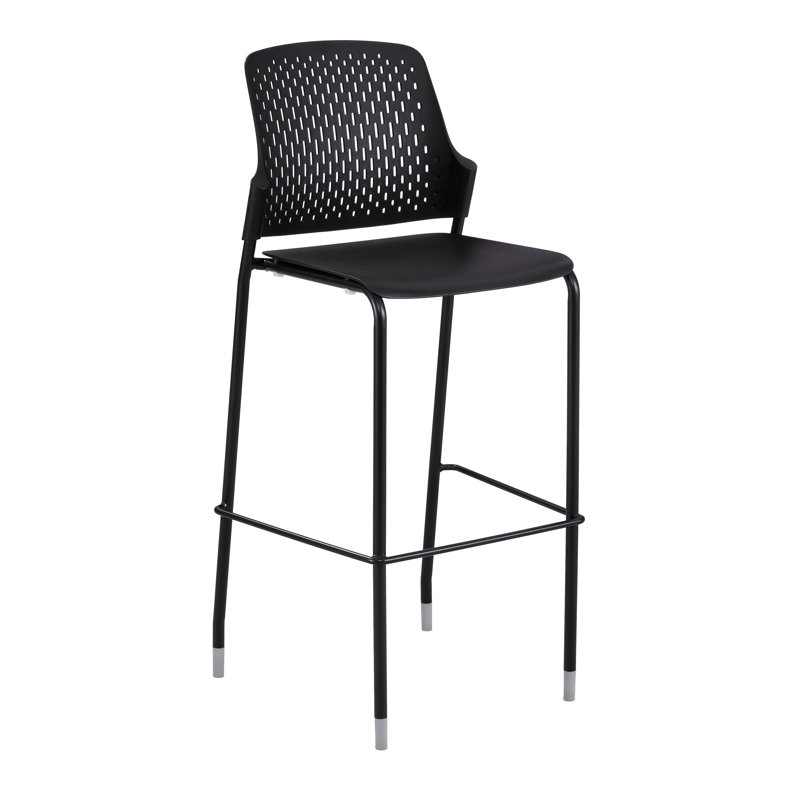 Fauteuil empilable suivant, Noir