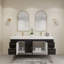 Ensemble de meuble-lavabo double 70,8 po-70381337