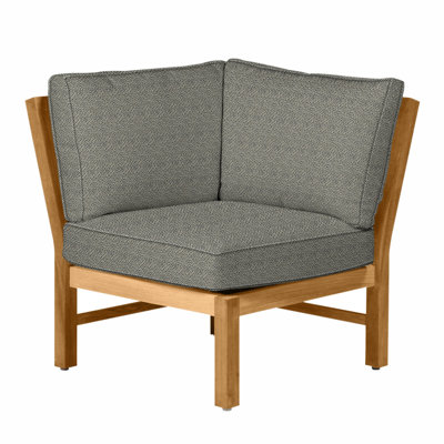 Club Teak Sectional Corner Chair