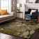 Premium Machine Washable Cerrito AMF558 Brown Rug