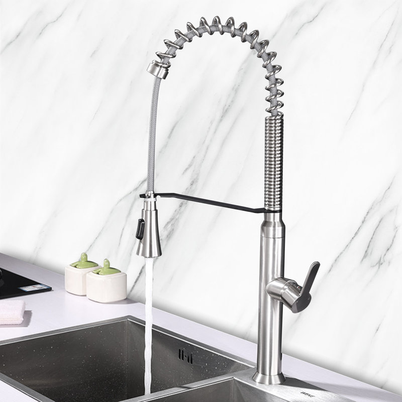 SOUEEUM Pull Down Kitchen Faucet