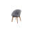 Peacock Chair with Teak Legs-70590744-70902855