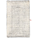 Contemporary, Stuart Street Collection One-of-a-Kind Rectangle 2'1" X 3' Hand Knotted Area Rug