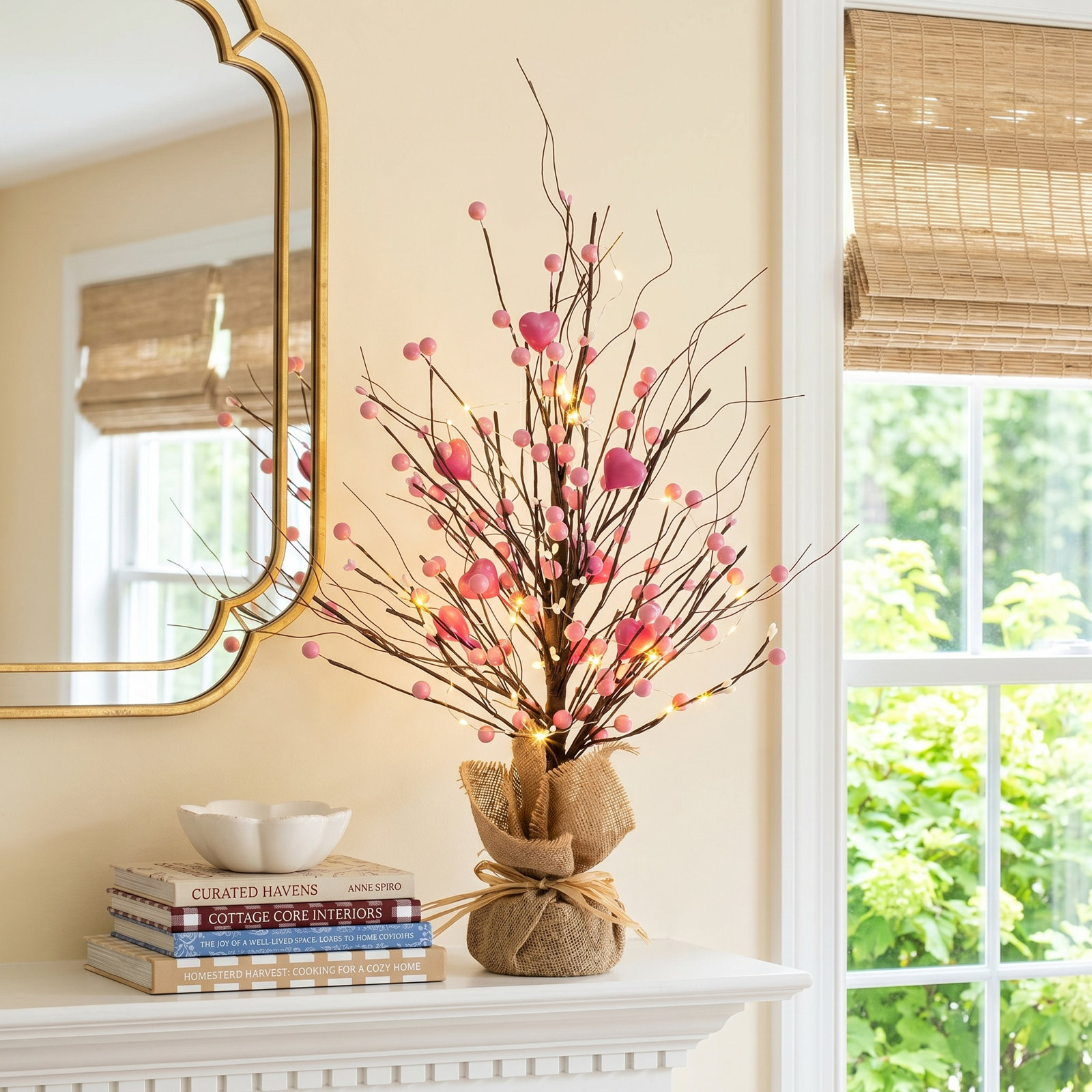 Berry Heart Floral Arrangement