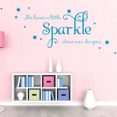 Décalcomanie murale sparkle