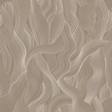 Meraki - Deep Taupe Wallpaper by Sabrina Yvonne