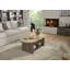 Jahim Pedestal Coffee Table with Storage