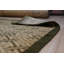 Tapis noir sophistiqué en laine noué à la main de style transitionnel Nadia-715487175