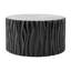 Table basse ronde noire MGO