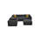 Mowywihead Full Compressed Modular Sectional-1058801084