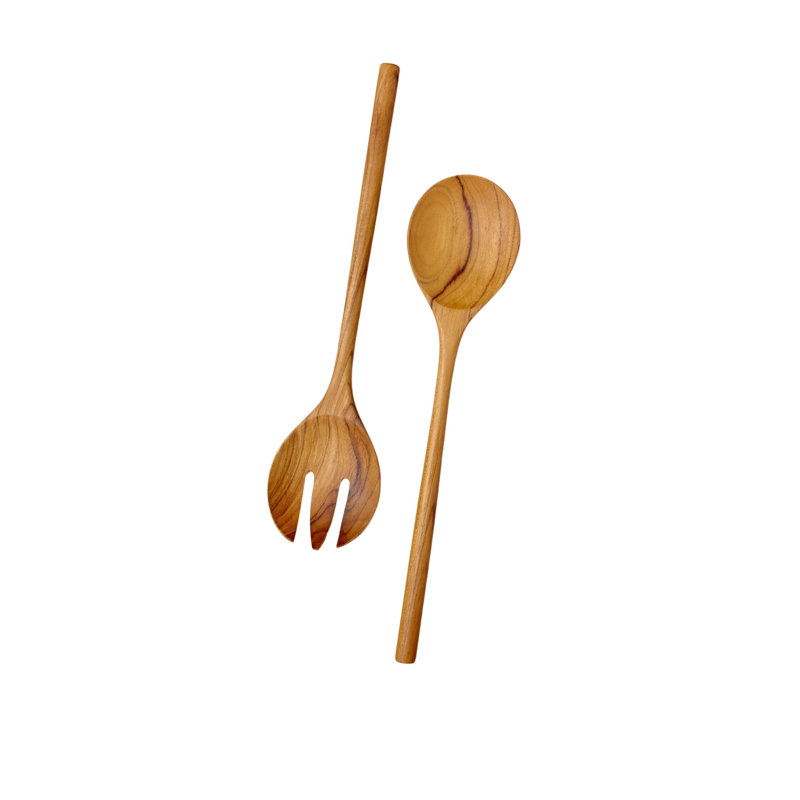 Teak Serving Set, Large