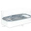 Cage à tortue en polypropylène - éclosant, nourrissant, réservoir de 24,5 po x 12,17 po à 360 °, pompe à eau, L 24,5 po x l 12,17 po x H 9 po