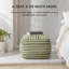 Pouf rembourré vert Maryann-117301718