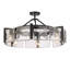 Caisa Glass Semi Flush Mount