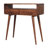 Desolina 36 " W Solid Wood Top Console Table-1002219241