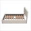 Lit plateforme tapissier Modern avec 2 tiroirs et 1 lit gigogne Modern-1067281607