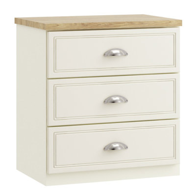 Verwood 59cm W 3 - Drawer Chest of Drawers