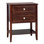 Table de chevet en bois massif Hicran