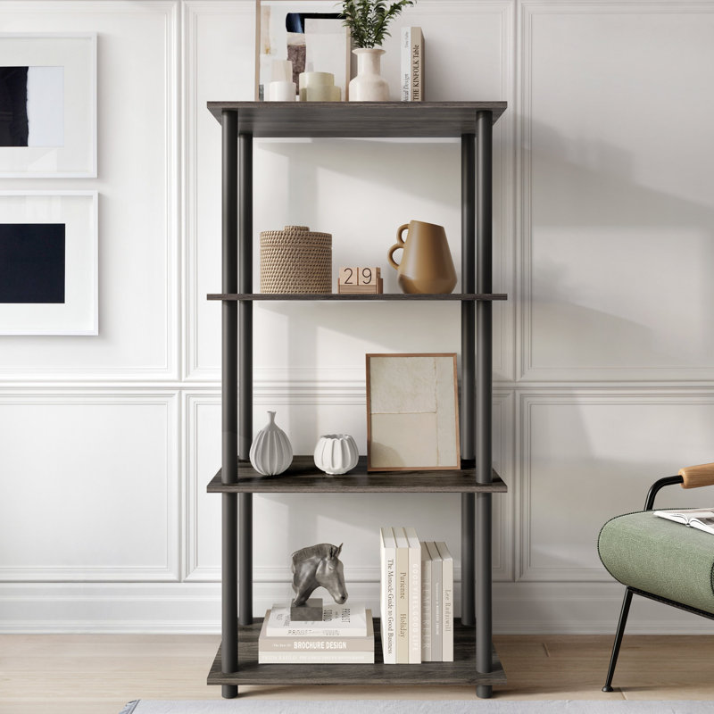Tablette polyvalente à 4 niveaux Easy Twist, Gris foncé