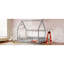 Lits doubles sécuritaires, structure de plancher en bois de pin, chambre d'enfant de style campagnard