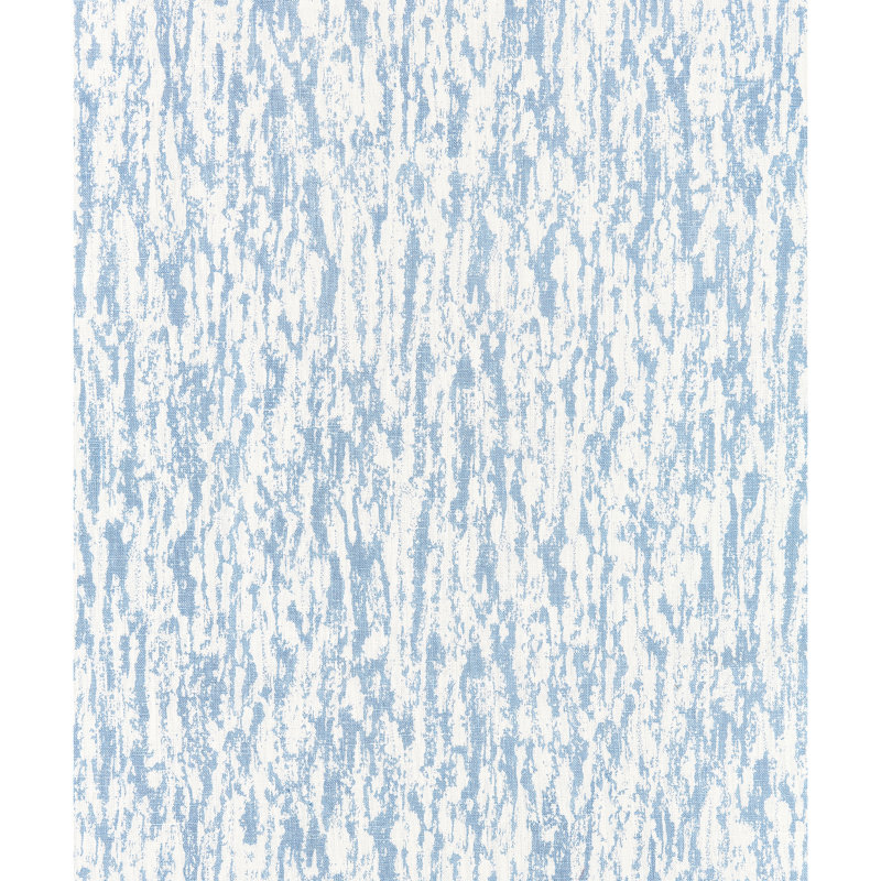 Modern Luxury Sequoia Linen Print Fabric, Sky