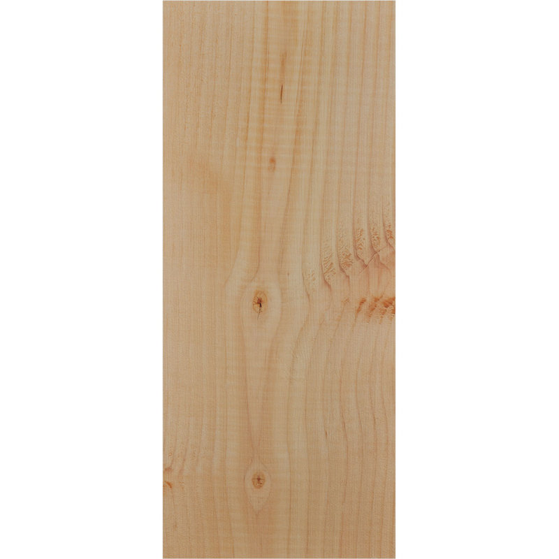 Corbeille Newport avec contre-plaque, H 18 po x l 7,5 po x P 10 po, Sapin de Douglas, Lisse