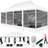 10x20 Canopy Tent, Heavy Duty Pop up Canopy with Sidewalls, Waterproof Easy Setup Canopy with Mosquito Netting, Outdoor Instant Screen Tents for Parties, Wedding, Backyard with Carry Bag-98674718