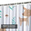 Rideau de douche avec 12 crochets-1311151125