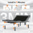 Queen Adjustable Bed Frame with Adjustable Legs and Wireless Remote