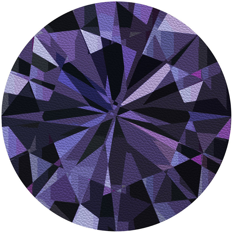 Napperon Facets, Améthyste