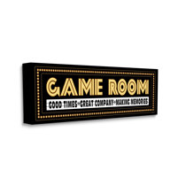 Game Room Sign Family Game Room Gift Rec Room Decor Metal Sign Card  108122001103