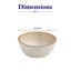 Bol empilable en porcelaine titane de qualité supérieure avec pied, 4 oz-1182664598