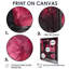 Rose, noir, chic, hôtel de ville - hôtels et loges, salon d'art mural-2133573719-2133573716