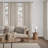 Linen Textured Farmhouse Semi Sheer Window Curtain,Back Tab Hooks Drapes,Pleated Heading Tape (Set of 2 With Hooks)-810861374-810861375