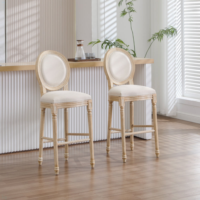 Ensemble de 2 chaises de salle à manger French Country