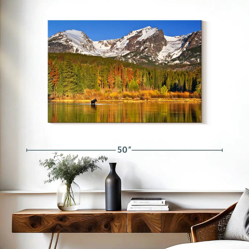 Moose Alvord Lake, Lakeside Moutains, H 26 po x l 39 po
