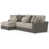 Polyester brun / beige