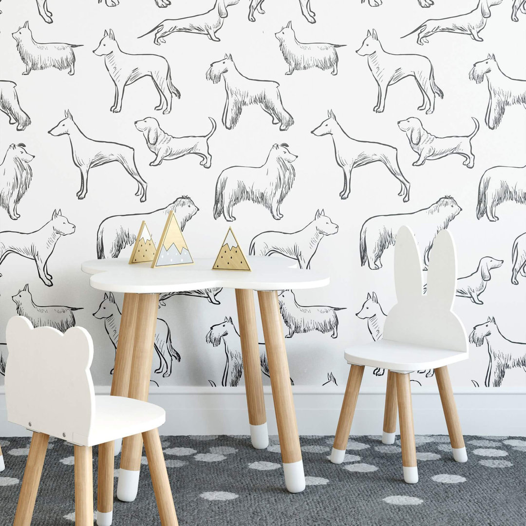 Hephzipa Wallpaper Tile Winston Porter 